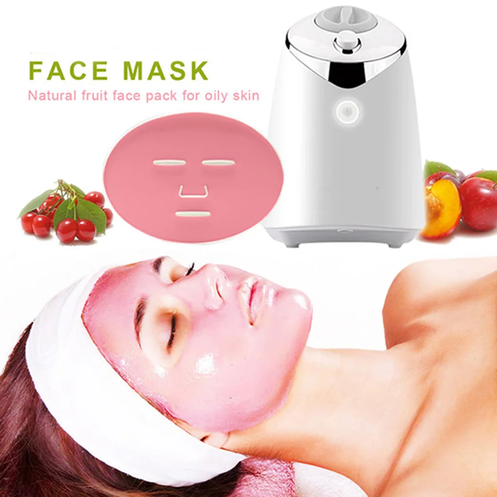 

Facial Mask Machine Automatic Fruit Mask Maker DIY Natural Vegetable Mask with Collagen English Voice Beauty Machine