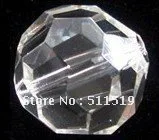 30 мм Хрустальный шар с 1 мм или 3 мм все сквозное отверстие для оптоволоконного освещения