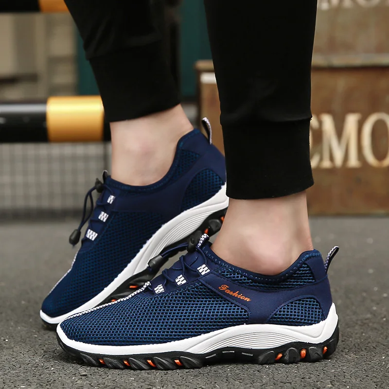 

Hiking Shoes Men Summer Breathable Professional Outdoor Trekking Water Shoes Climbing Fishing Man Sneakers Quik-drying Air Mesh
