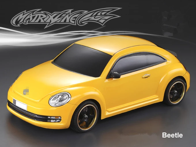 1 Набор VW BEETLE PC drift RC PC Корпус Корпуса 195 мм ширина прозрачный чистый без окраски drift body hsp hpi trax Tamiya