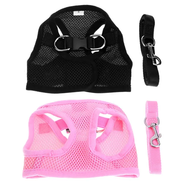 Vest Dog Harness Mesh Vest Dog Harness Collare Guinzaglio Regolabile Fascia Tora Vest Dog Harness Mesh Vest Dog Harness Collare Guinzaglio Regolabile Fascia Tora
