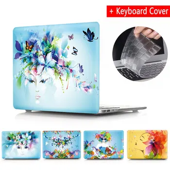 

Print Case for Macbook Pro 13 15 Floral Laptop Cover for Apple Macbook Air 11 12 13 inch Case for Mac book A1369 A1466 A1502