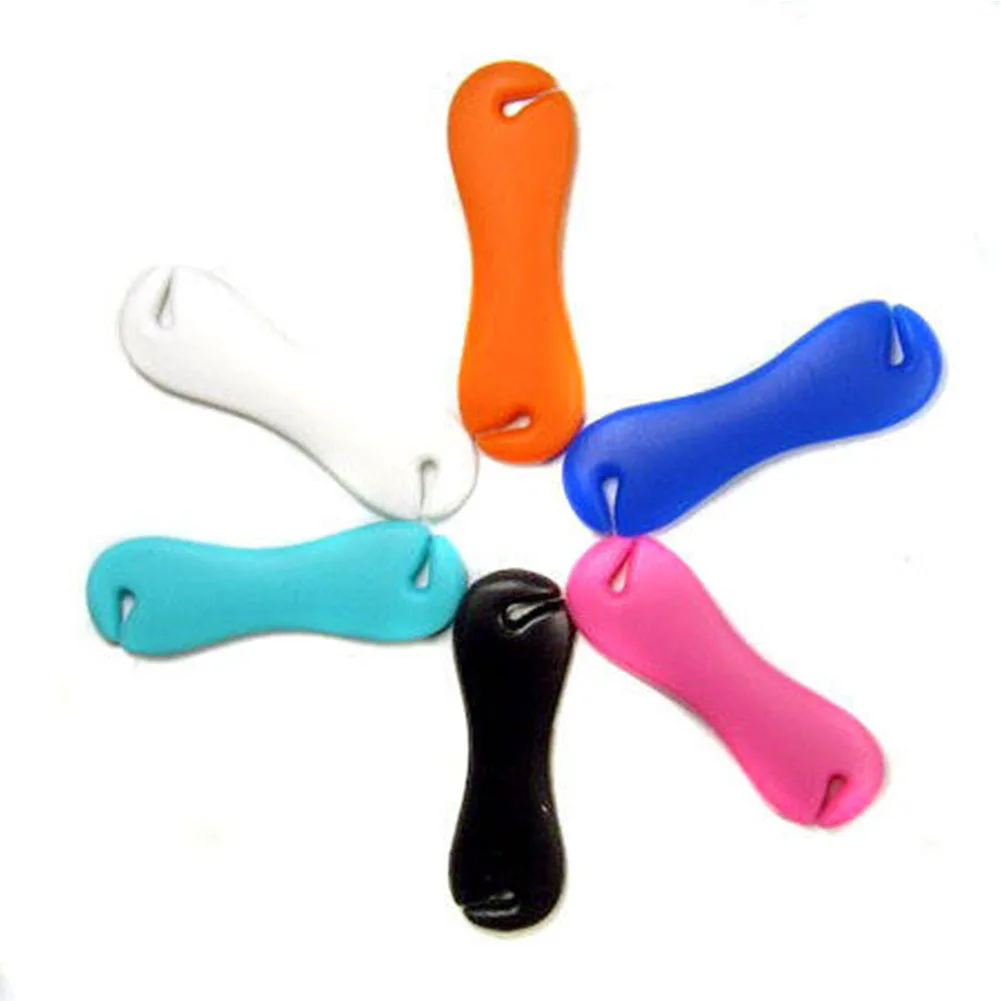 

Rubber Dog Bone Earphone Cable Organizer Winder Wrap for Headphone AU