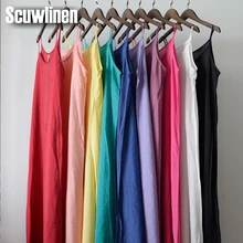 SCUWLINEN Vestidos font b 2018 b font font b Summer b font font b Dress b