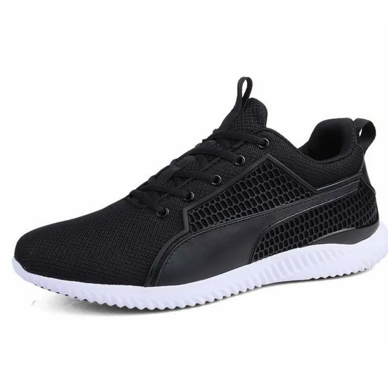 Altura Crescente Sapatos de Couro Genuíno Homens