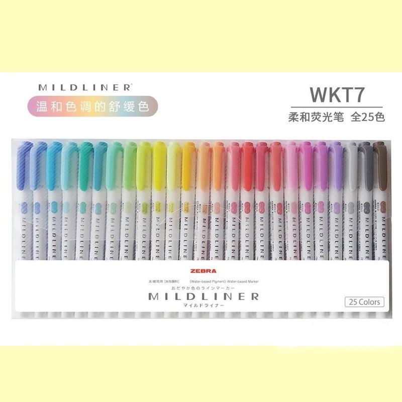 3/5X Stationery Mild Liner Double Headed Fluorescent Pen Hook color Marker 3/5X Stationery Mild Liner Double Headed Fluorescent Pen Hook color Marker