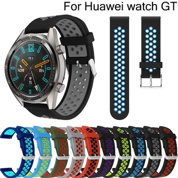 

22mm silicone watchbands for huawei honor magic dream watch replacement bracelet for Pebble Time Steel classic smart watch strap