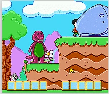 Карточная игра Barney's Hide& Seek 16 bit MD для игровой консоли sega MegaDrive Genesis 16 bit