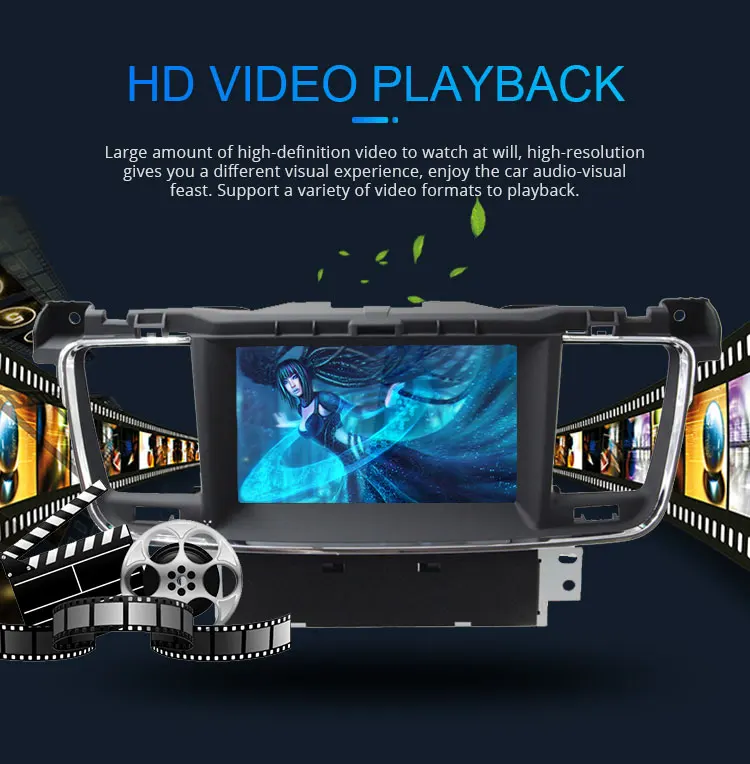 Perfect LJHANG Car DVD Player Android 9.0 For PEUGEOT 508 2011-2017 GPS Navigation 1 Din Car Radio Multimedia Wifi Stereo RDS Canbus IPS 4