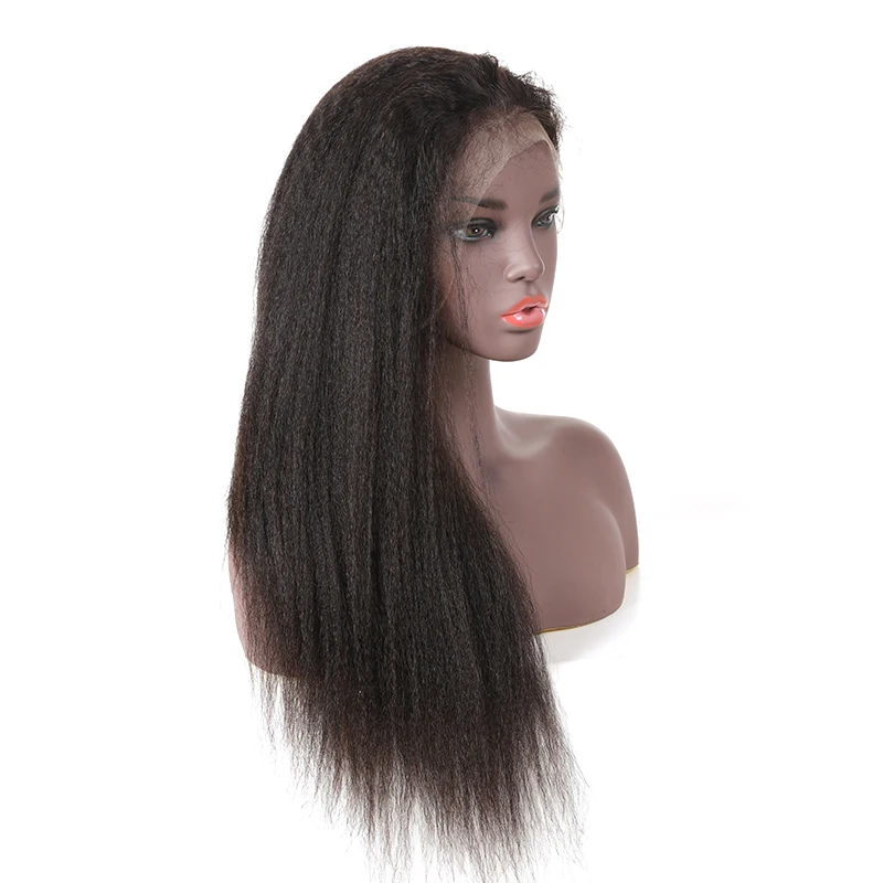 Ali Fumi Queen Full Lace Human Hair Wigs For Women Kinky Straight Lace Wig Brazilian Remy Pre Plucked Hairline With Baby Hair
