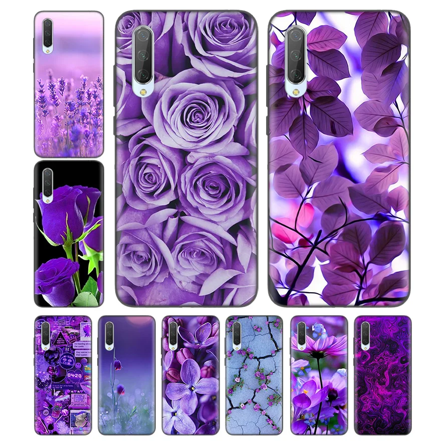 

Silicone Phone Case For Xiaomi Redmi Note 7 7A 7S 6 6A 5 K20 Mi A1 A2 8 9T CC9 CC9E Lite Pro F1 Cover Bumper Infinity On Purple