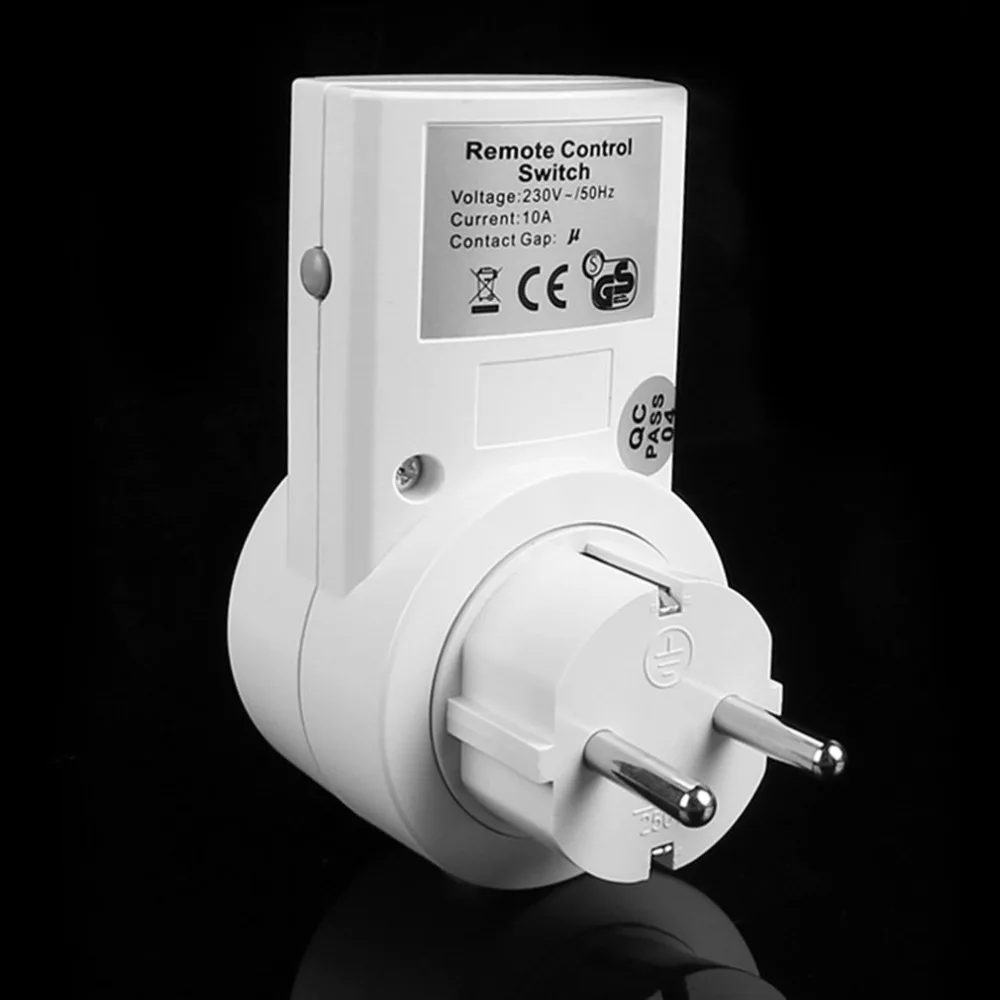 

5 To 2 Wireless Smart Remote Control Power Outlet Plug & Play Small Size Wifi Socket Switch for Home Appliances