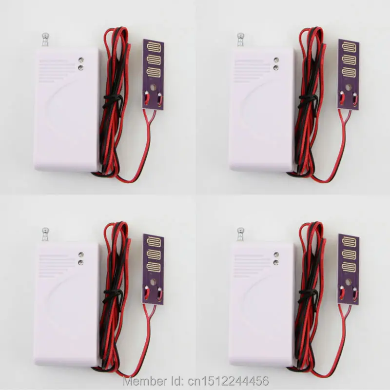4 шт. беспроводной детектор утечки воды 433 МГц|detector gsm|detector waterdetector alarm |