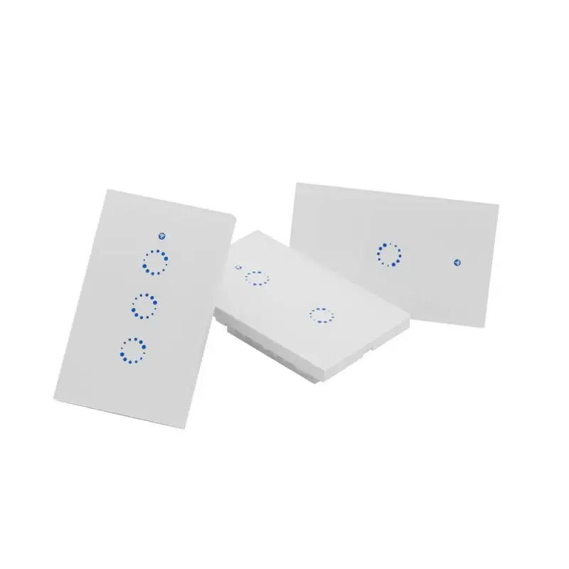 

Sonoff T1 US WiFi RF/ APP/ Touch Control Wall Light Switch 1/2/3 Gang Panel Wall Touch Light Switch Smart google Home with Alexa