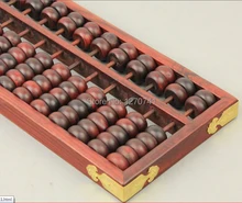 high quality 15 column old redwood Abacus Chinese soroban Tool In Mathematics Education for accountant