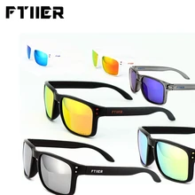 Ftiier для езды на мотоцикле, велосипеде, солнцезащитные очки, очки для велосипедной езды TR90 открытая спортивная рыбалка MTB Для мужчин Для женщин поляризованные очки солнцезащитные очки