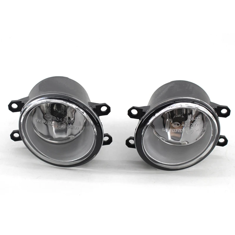 

1Pair Driving Fog Light With H11 Bulbs For Left & Right Sides For Toyota Camry Corolla Tacoma Matrix Easy to install