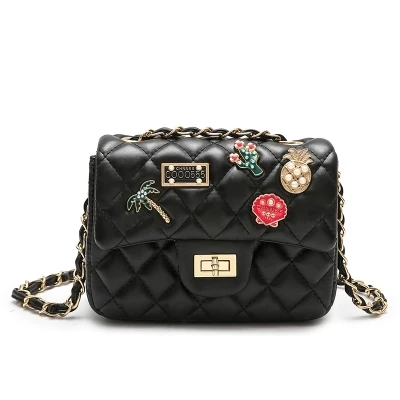 

Badge Lingge small incense chain bag summer new handbags Korean mini Messenger bag women bag