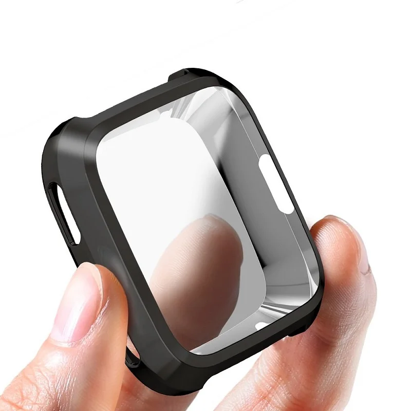 AKBNSTED покрытие ТПУ силиконовый защитный чехол для Fitbit Versa/Versa Lite Смарт часы Замена