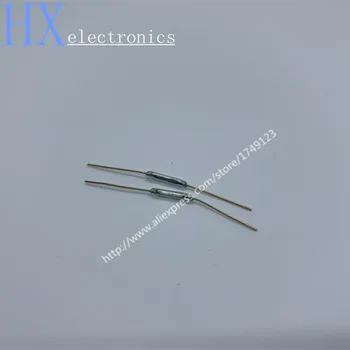 

Free shipping 10PCS Reed 1.8*10mm Magnetic Control Switch Green Glass Normally Open