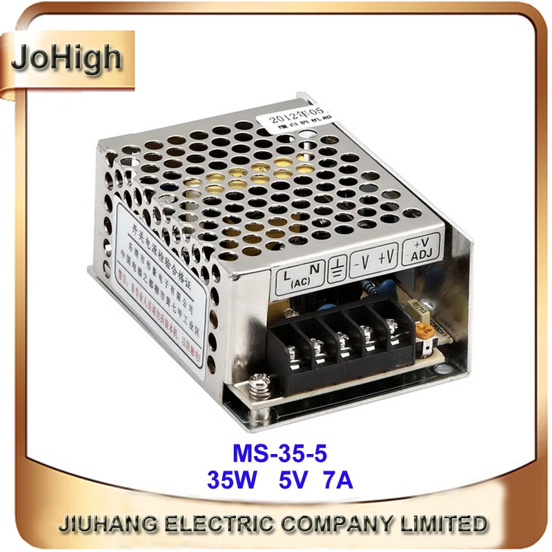 

Mini Size DC12V LED Switching Power Supply 12V 3A 35W Lighting Transformer MS-35