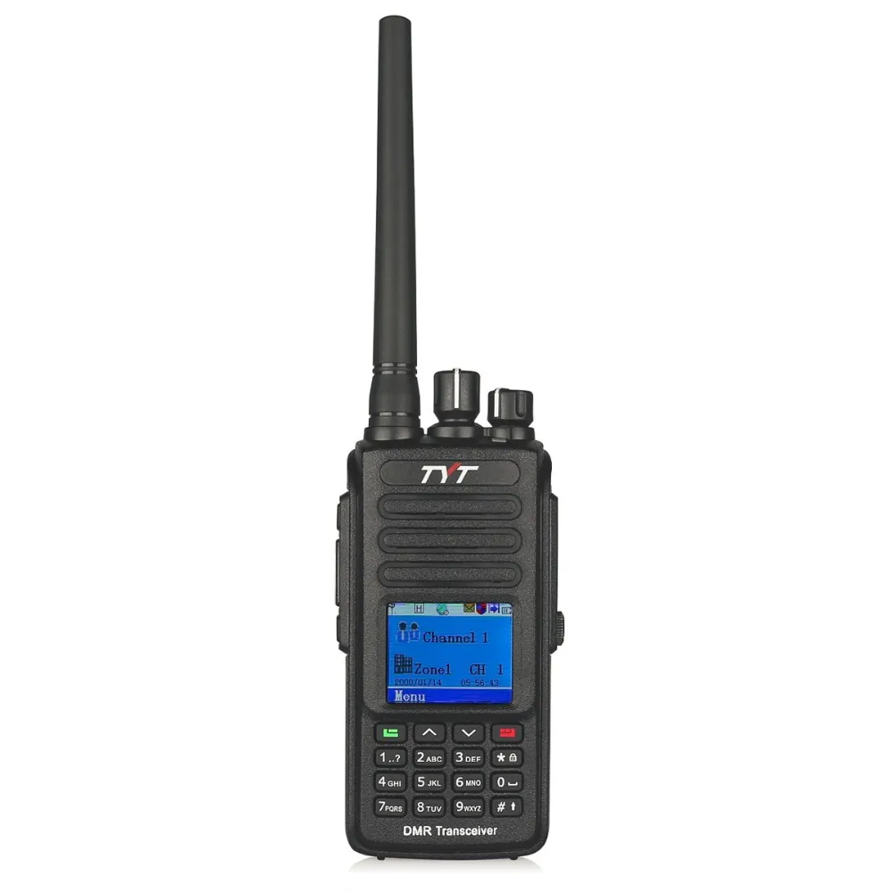 Обновленная версия TYT MD 390 380 VHF 136 174mhz Водонепроницаемая IP67 DMR цифровая
