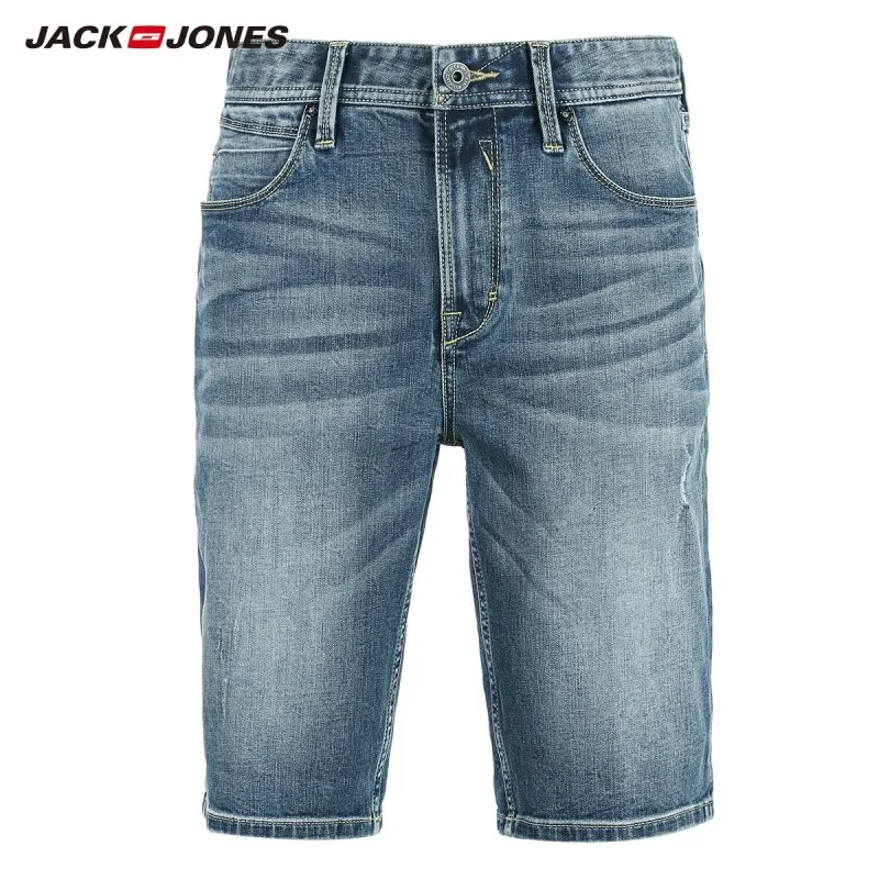 JackJones мужские узкие джинсовые шорты с потертостями J | 218243517|Шорты|