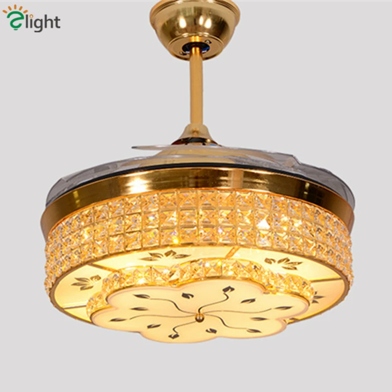 Modern Lustre Crystal Folding Led Ceiling Fan Lamp Simple Acrylic Dining Room Led Ceiling Fan Lighting Led Ceiling Fans Lights ceiling-fan-light-remote : image Modern Lustre Crystal Folding Led Ceiling Fan Lamp Simple Acrylic Dining Room Led Ceiling Fan Lighting Led Ceiling Fans Lights ceiling-fan-light-remote