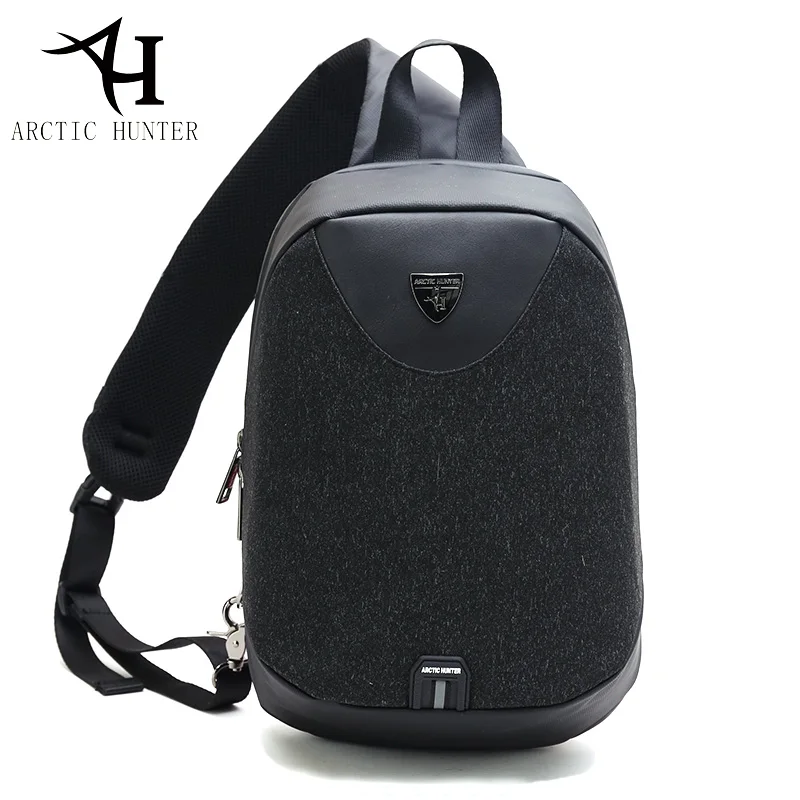 

ARCTIC HUNTER Fashion Casual Travel Chest Bags Large Capacity Messenger School Bag Modern Crossbody Shoulder Bag Men Business