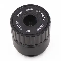 6 мм CS крепление ручной объектив с фиксированным фокусом без ИК-фильтра