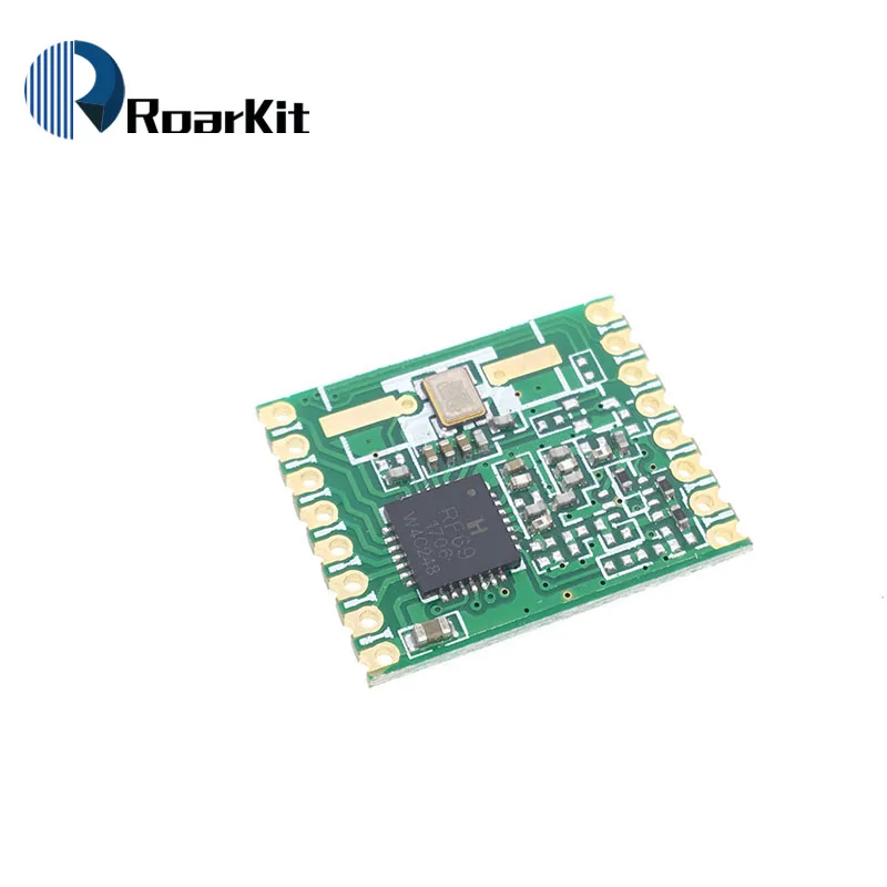 

RFM69W RFM69 FSK transceiver module 13dBm Frequency 433MHZ