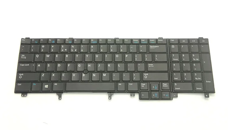 Клавиатура с подсветкой для DELL LATITUDE E6540 PRECISION M4800 M6800 090KRN 90KRN|Чехлы клавиатуры| |