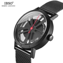 IBSO Brand Novelty Creative Wheel Design Rotate Sport Quartz Watch Men Locomotive Punk Style Mens Watches 2019 Relogio Masculino IBSO Brand Novelty Creative Wheel Design Rotate Sport Quartz Watch Men Locomotive Punk Style Mens Watches 2019 Relogio Masculino