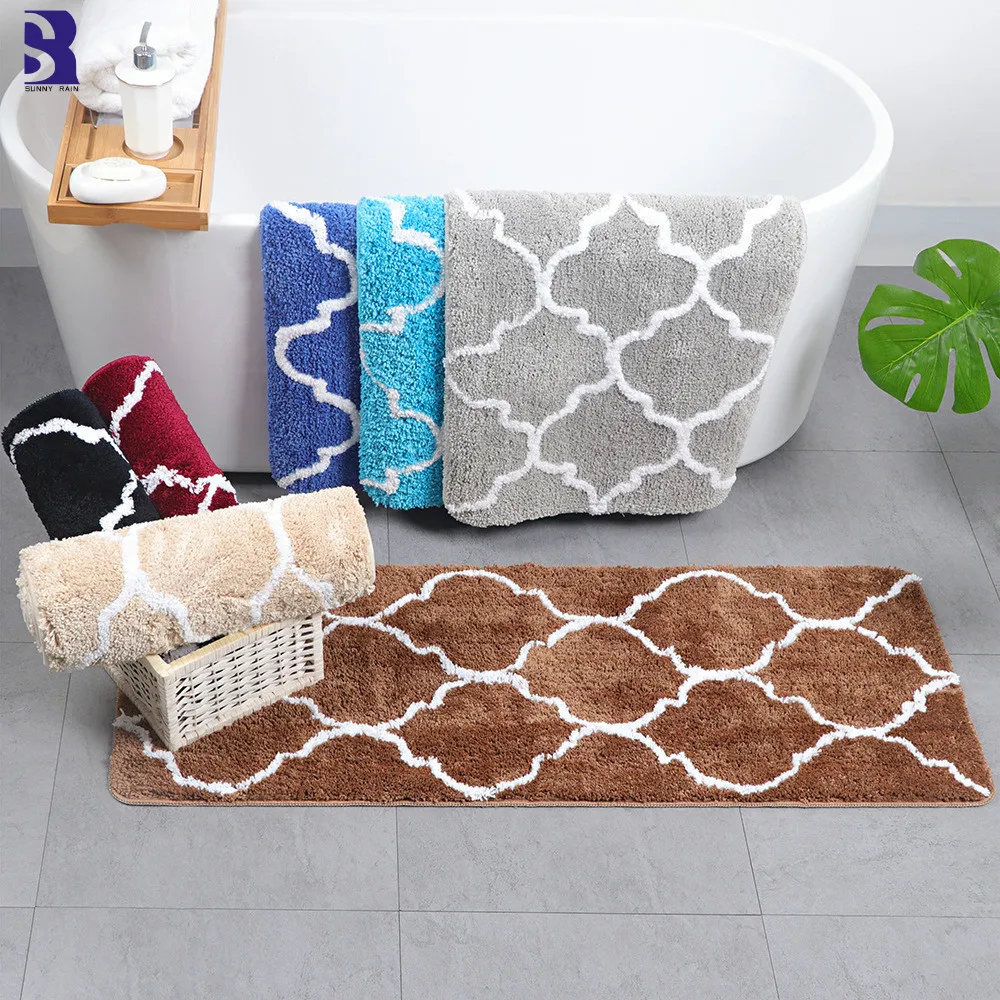 SunnyRain 1 предмет коврик в ванную комнату пушистый коврик двери коврики кухонные коврики устойчивые 45x120 см