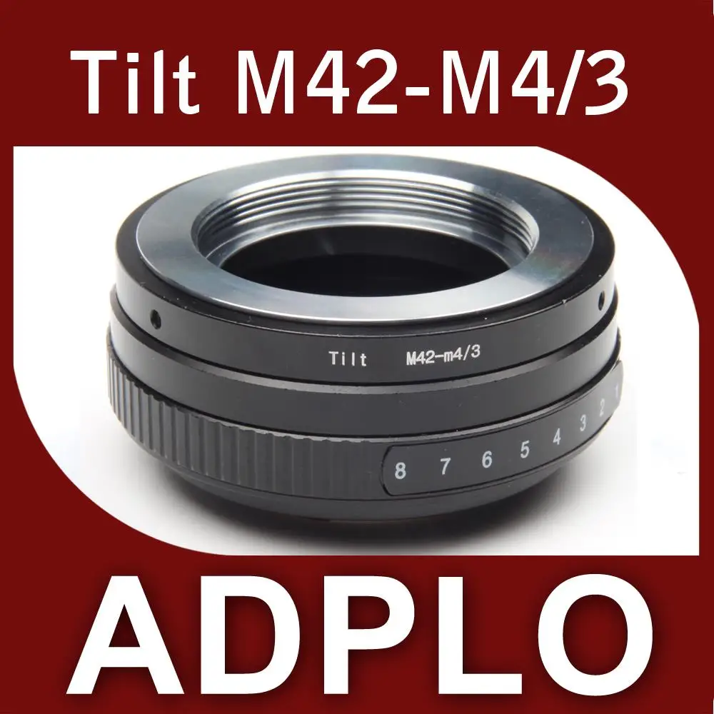 Pixco Tilt Mount Adapter Ring Suit For M42 Lens to Micro 4/3  For G10 GF3 GH3 E-PL3 E-PM1 E-PL2 E-PL1 E-P2 E-P1 E-M1 Camera