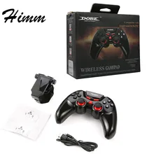 Ti-465 Беспроводной android bluetooth геймпад ДОБЕ игровой контроллер Джойстик для Android IOS PC с сотового телефона держатель Игровые