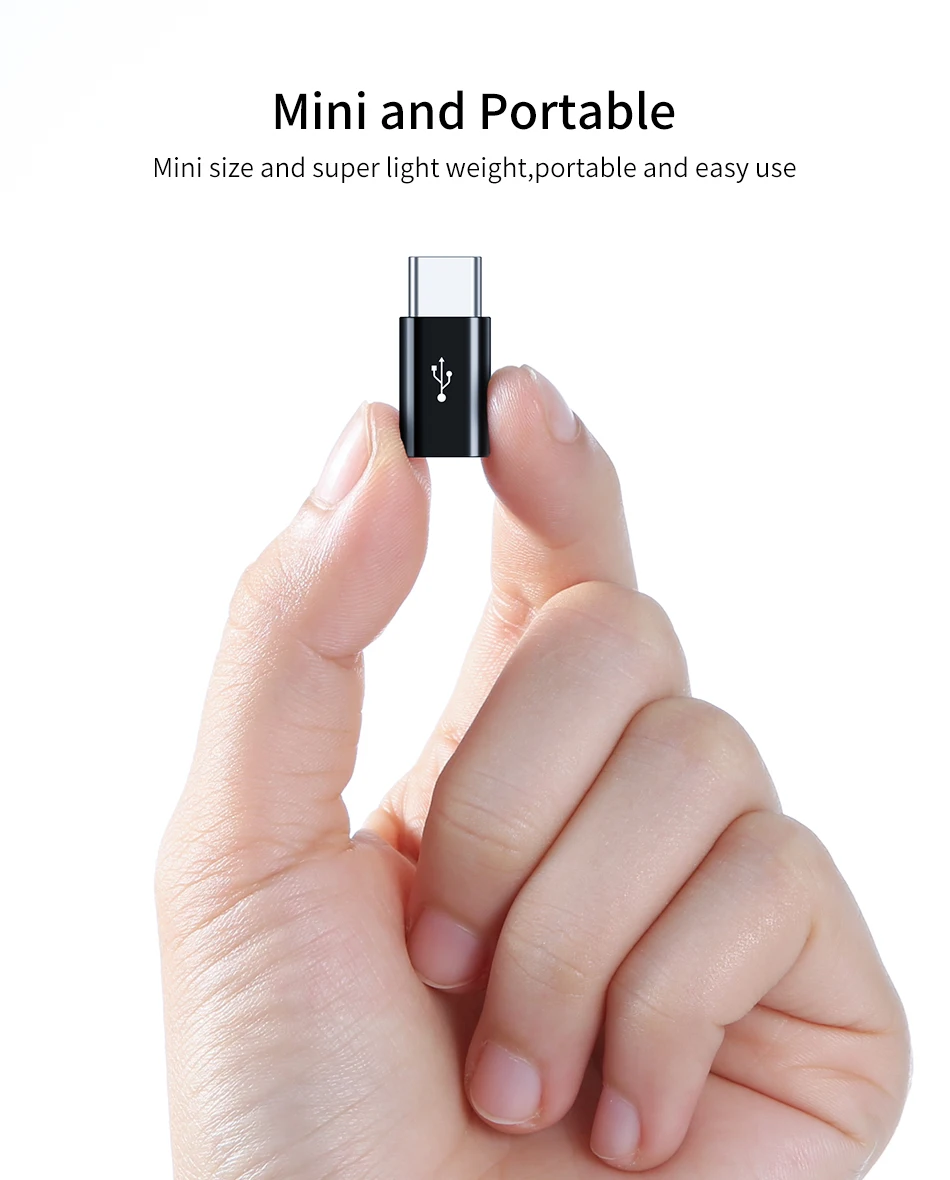 KISSCASE type c Мужской к micro usb Женский typec c к micro адаптер для samsung S10/S9 для Xiaomi huawei Синхронизация данных мини портативный