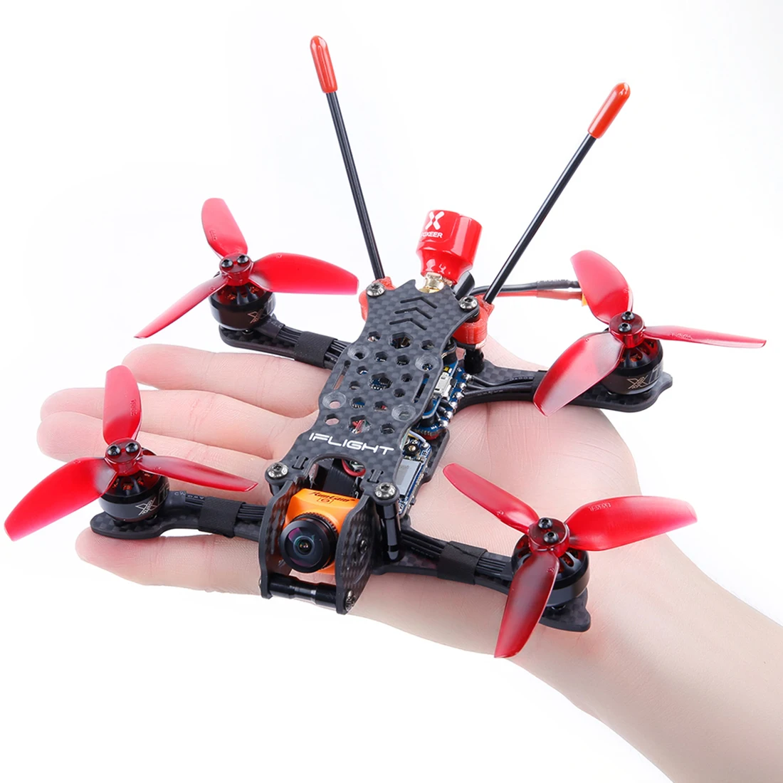 

iFlight iH3 V2 Pro 142mm 3 inch FPV Racing Drone with iFlight Tachyon T1408 3500KV Motor/ RunCam Split Mini Camera V2 Quadcopter