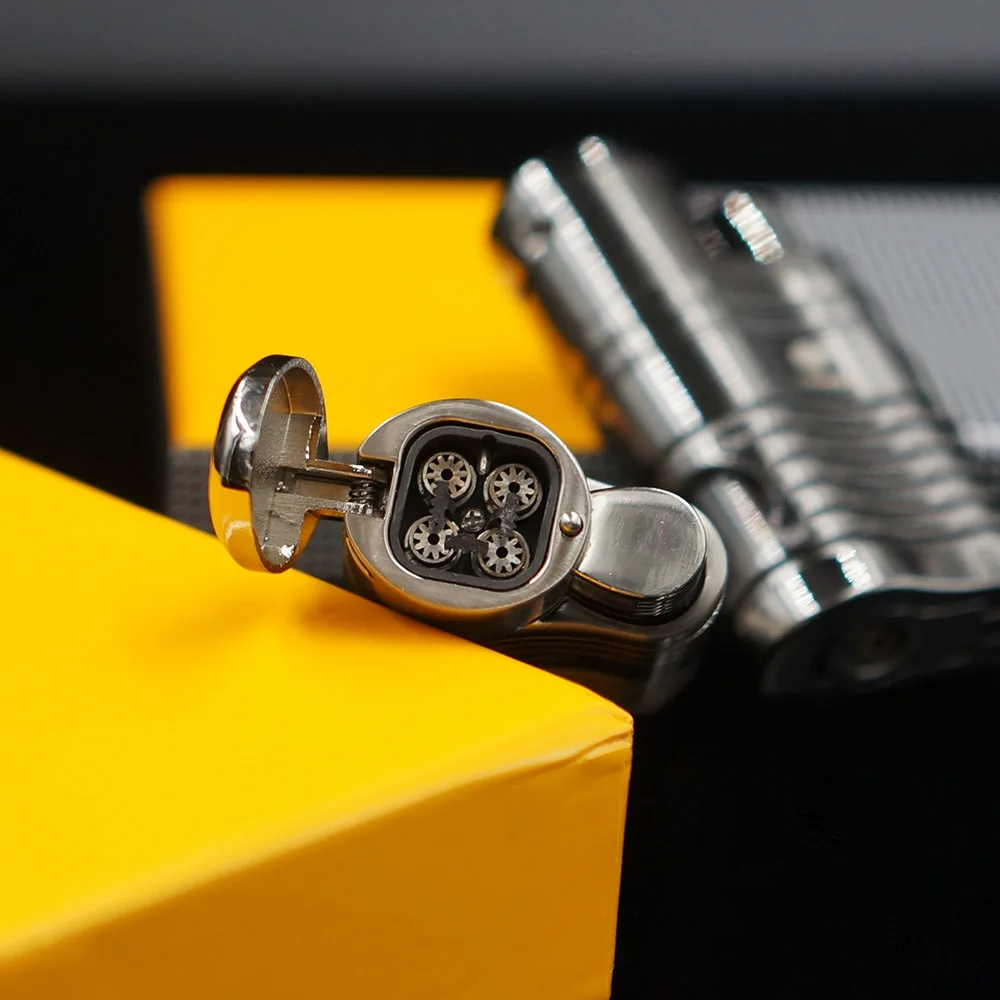 Европейский покупатель Cohiba Металл Газ Бутан 4 факел струйное пламя сигары