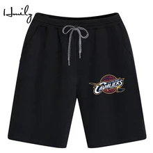 HMILY летние мужские хлопковые шорты Горячие дышащие мужские однотонные эластичные талии повседневное пляжное короткое Брюки Модные до колен