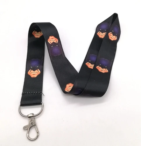 

10pcs/20pcs/30pcs superheros Neck Strap Lanyard Mobile Phone Key Chain ID Badge Key Chains G3