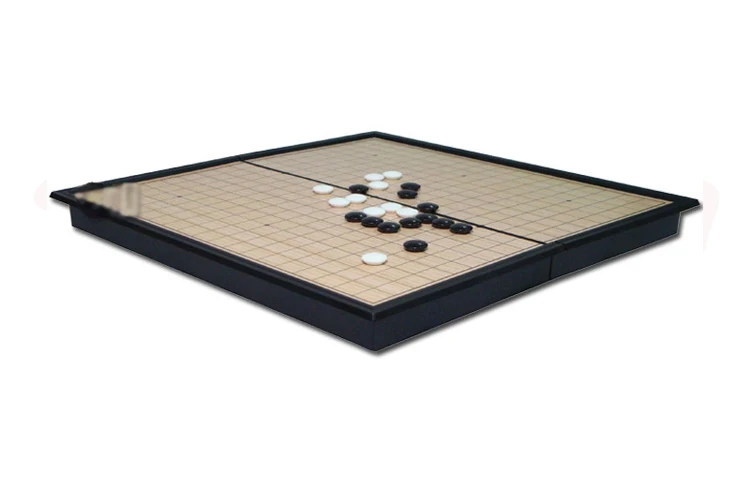 Китайская старая настольная игра Weiqi шашки складной стол Магнитный Go шахматы набор Магнитная шахматная игра игрушка Подарки пластиковая go игра qenueson