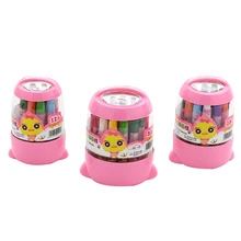 12 цветов/партия Детская безопасность нетоксичные мелки ученики живопись масляная пастель художественная живопись цветная ручка Обучение канцелярские принадлежности