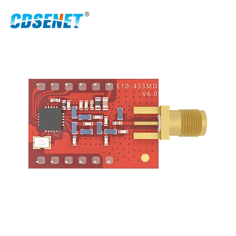 1 шт. 433 МГц SI4463 радиочастотный модуль E10 433MD SMA SPI iot беспроводной приемопередатчик