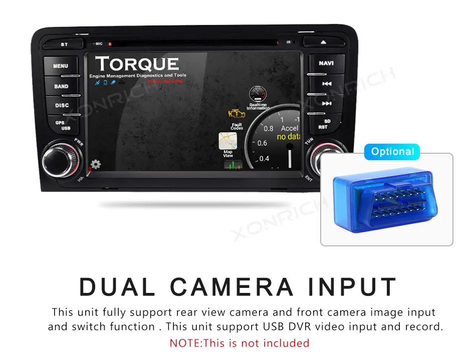 Discount 2 din Android 8.1 Car DVD Player Head unit For Audi A3 8P S3 RS3 2003 2004 2005 2006 2007 2008 2009 2010 2011 Radio Multimedia 15