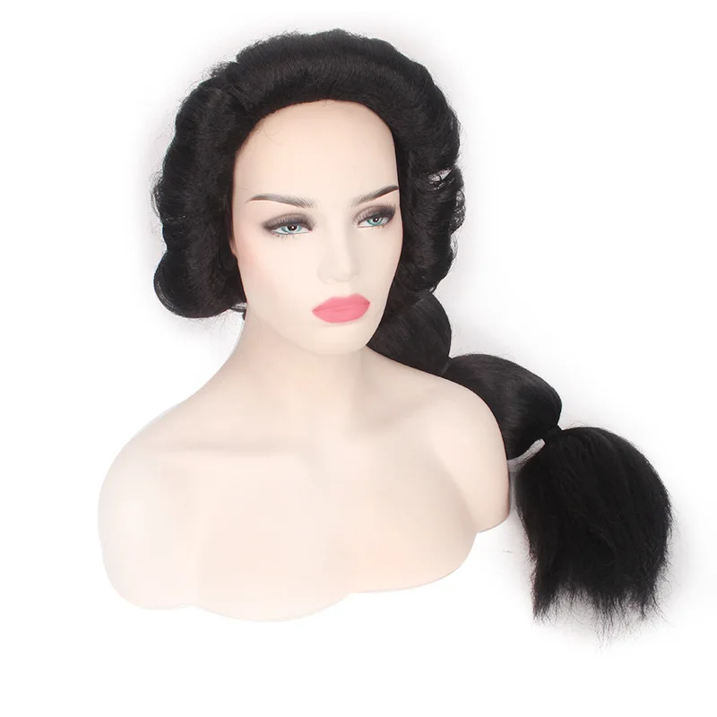 LIVA GIRL Movie Aladdin and the magic lamp Princess Jasmine Black Long wig Braid Role Play costumes LIVA GIRL Movie Aladdin and the magic lamp Princess Jasmine Black Long wig Braid Role Play costumes