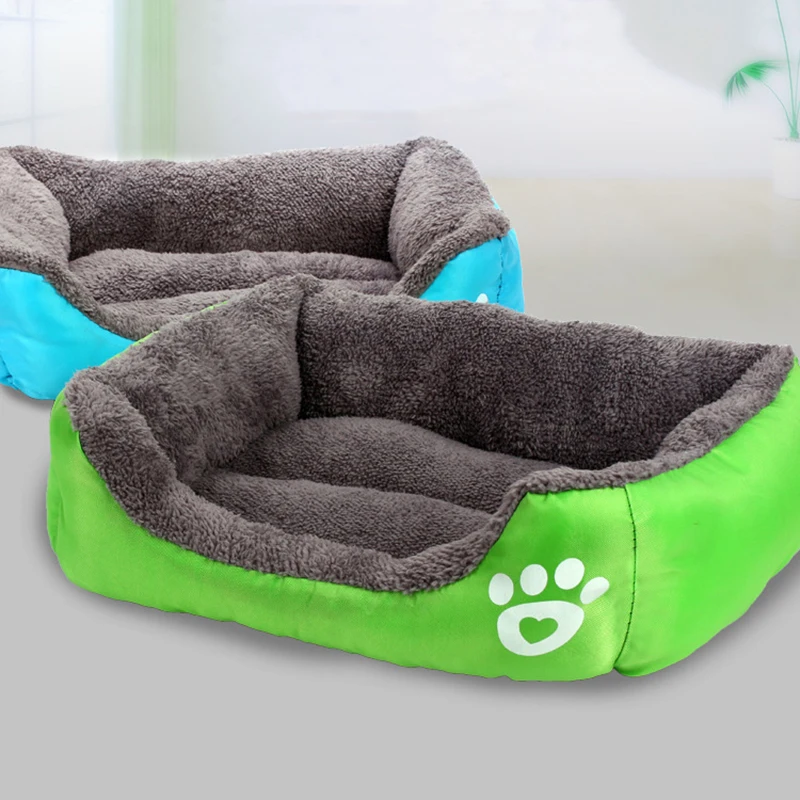 HE кровать для питомца собаки согревающая собачий дом мягкий материал гнездо корзины для собак осень и зима теплый питомник для кошки щенка