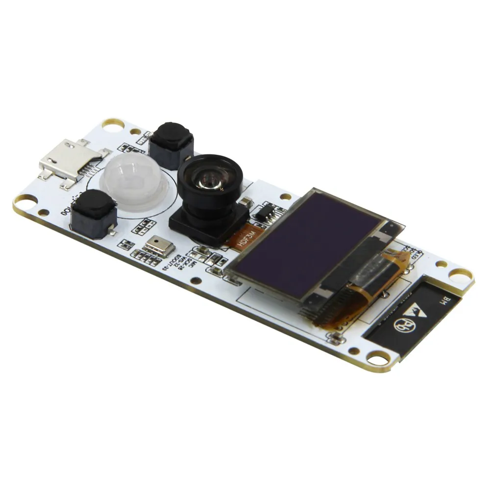 

TTGO T-Camera ESP32 Fish-eye wide angle lens Camera WROVER & PSRAM Camera Module ESP32-WROVER-B OV2640 Camera Module 0.96 OLED