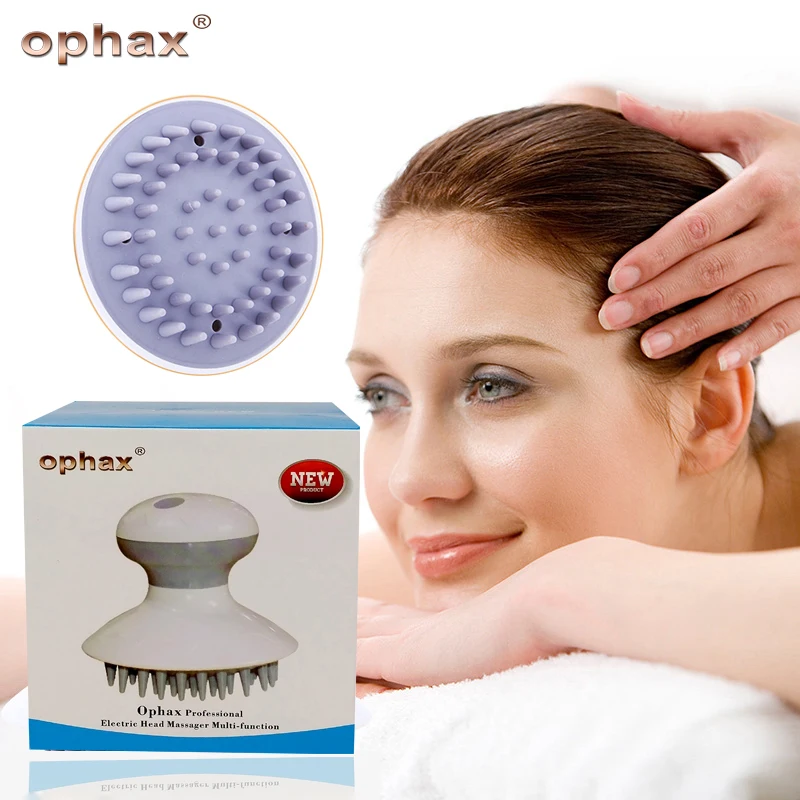 Goede OPHAX Head Massager Elektrische Hoofd Scalp Massager Druk Punten Om Stress Te Verlichten Bloedsomloop Bevorderen Haargroei Gezondheid