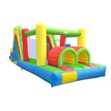 Free Balls Blower YARD Inflatable Bouncers Trampoline Jumping Castle Slide HomeUse Oxford PVC Ship Express Chstmas Gift